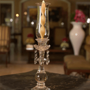 HDE_Crystal taper Candle Holder _DECH0786