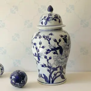 HDE_Azul Floral Ginger Jar_DEAC1941